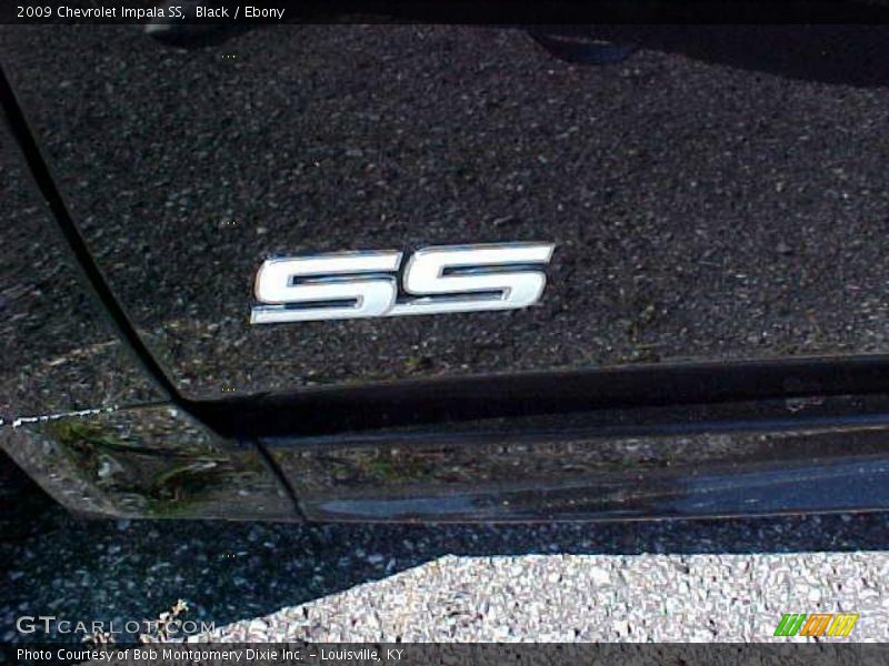Black / Ebony 2009 Chevrolet Impala SS