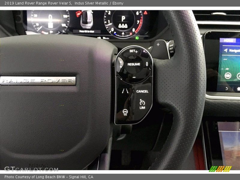 Indus Silver Metallic / Ebony 2019 Land Rover Range Rover Velar S