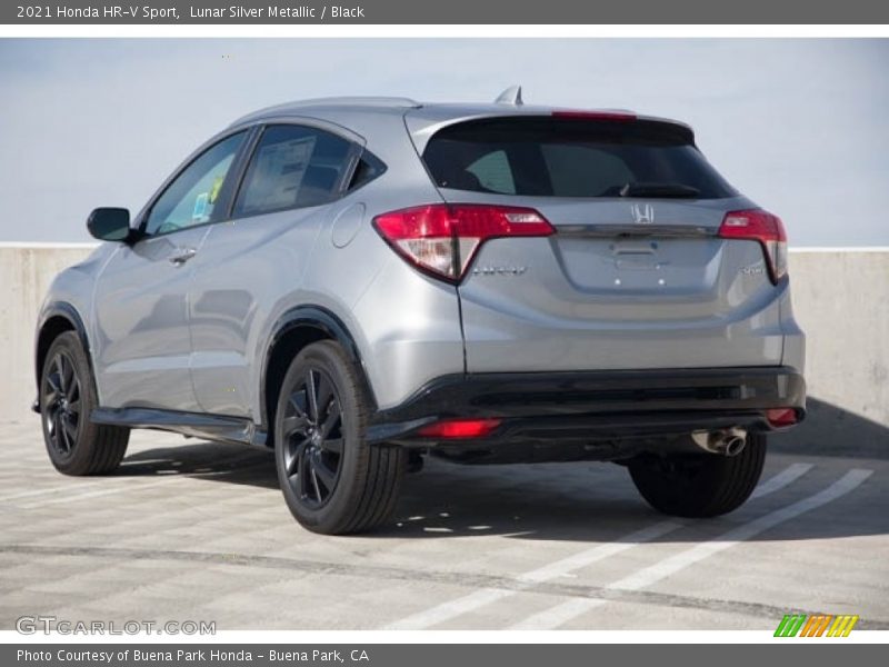 Lunar Silver Metallic / Black 2021 Honda HR-V Sport