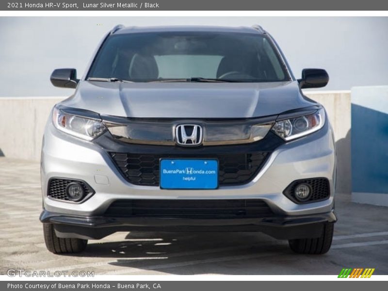 Lunar Silver Metallic / Black 2021 Honda HR-V Sport