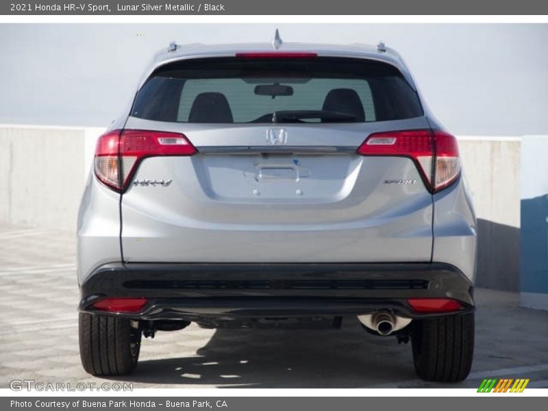 Lunar Silver Metallic / Black 2021 Honda HR-V Sport