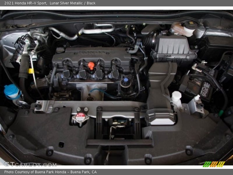 Lunar Silver Metallic / Black 2021 Honda HR-V Sport