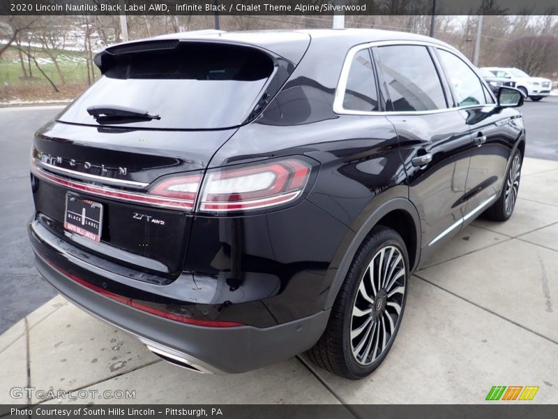 Infinite Black / Chalet Theme Alpine/Silverwood 2020 Lincoln Nautilus Black Label AWD