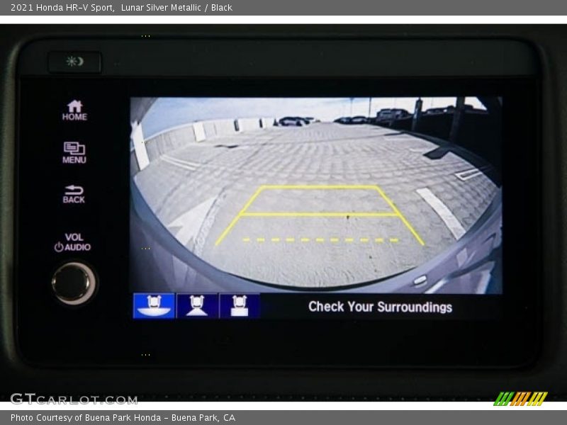 Lunar Silver Metallic / Black 2021 Honda HR-V Sport