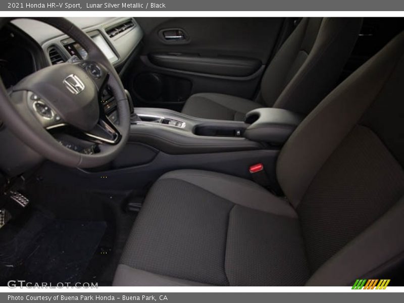 Lunar Silver Metallic / Black 2021 Honda HR-V Sport
