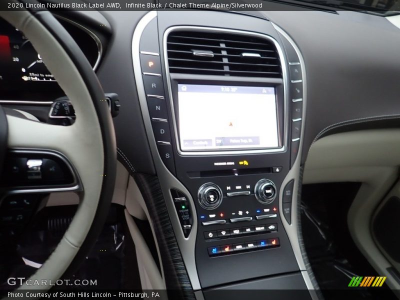Infinite Black / Chalet Theme Alpine/Silverwood 2020 Lincoln Nautilus Black Label AWD