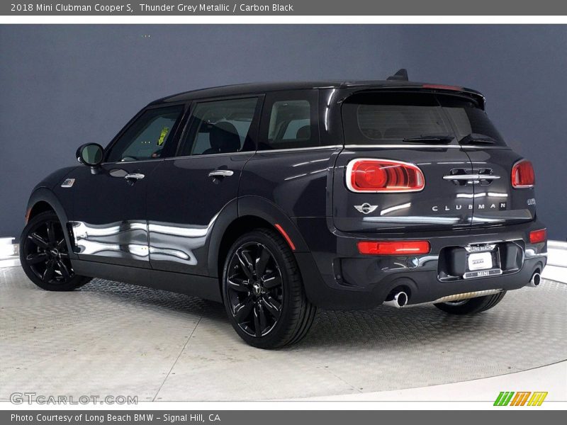 Thunder Grey Metallic / Carbon Black 2018 Mini Clubman Cooper S