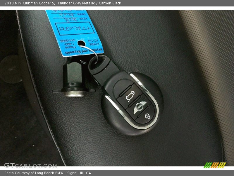 Thunder Grey Metallic / Carbon Black 2018 Mini Clubman Cooper S