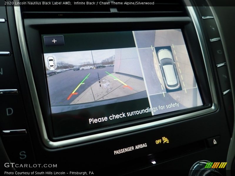 Infinite Black / Chalet Theme Alpine/Silverwood 2020 Lincoln Nautilus Black Label AWD