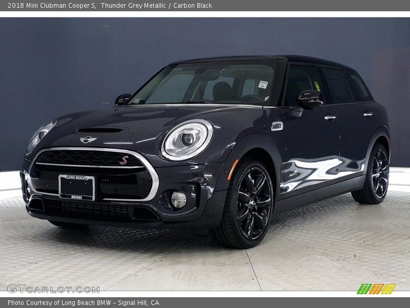 Thunder Grey Metallic / Carbon Black 2018 Mini Clubman Cooper S