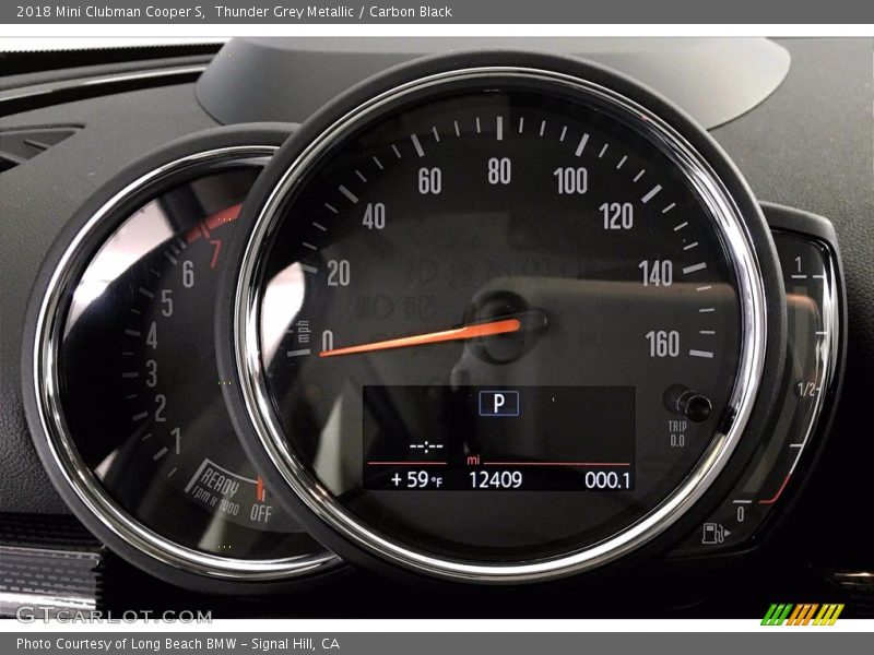 Thunder Grey Metallic / Carbon Black 2018 Mini Clubman Cooper S
