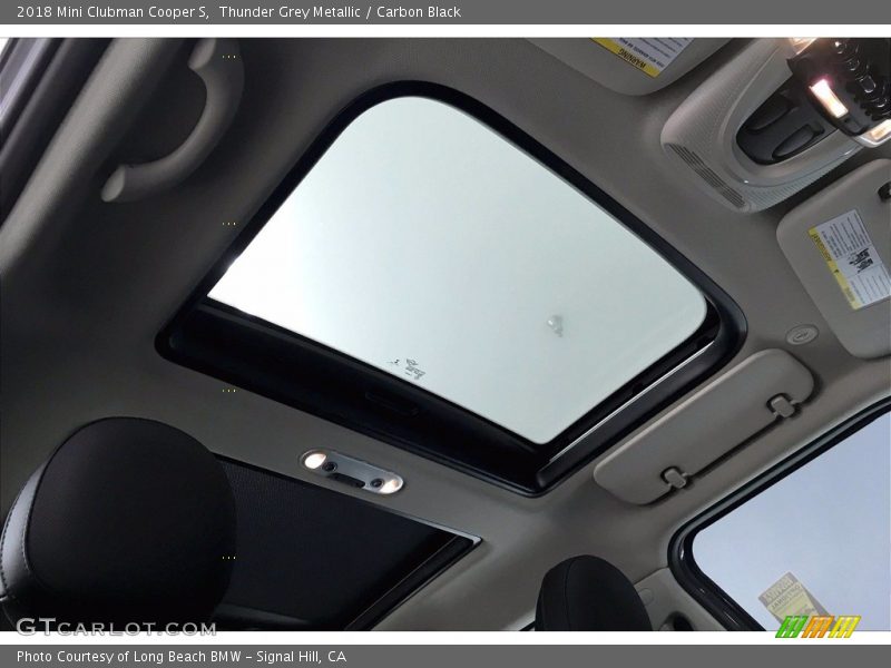 Thunder Grey Metallic / Carbon Black 2018 Mini Clubman Cooper S