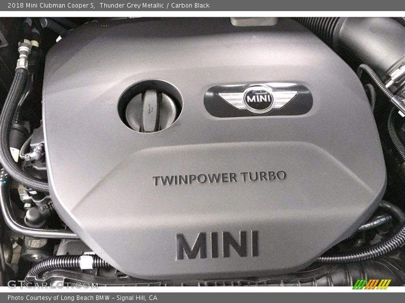 Thunder Grey Metallic / Carbon Black 2018 Mini Clubman Cooper S