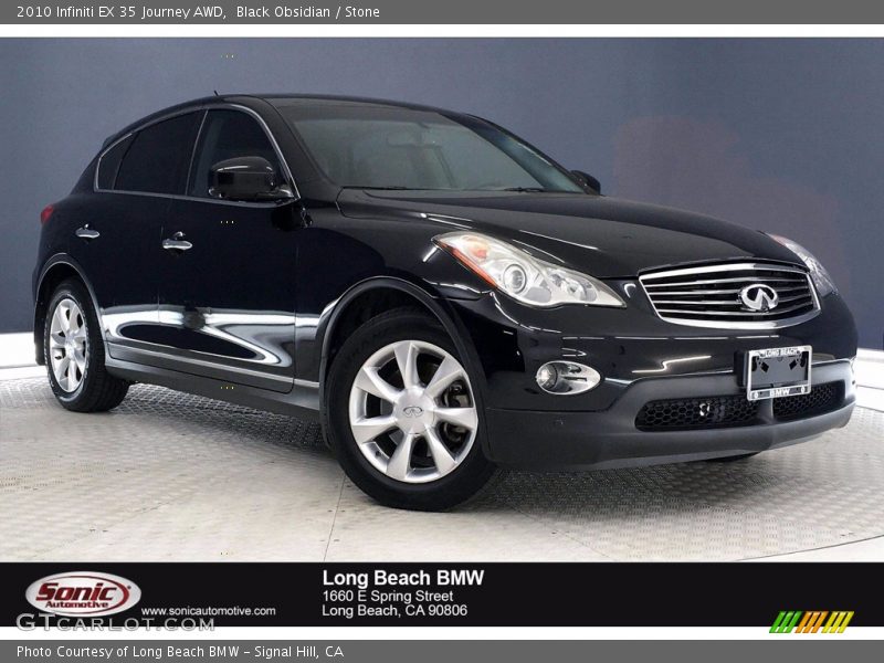 Black Obsidian / Stone 2010 Infiniti EX 35 Journey AWD
