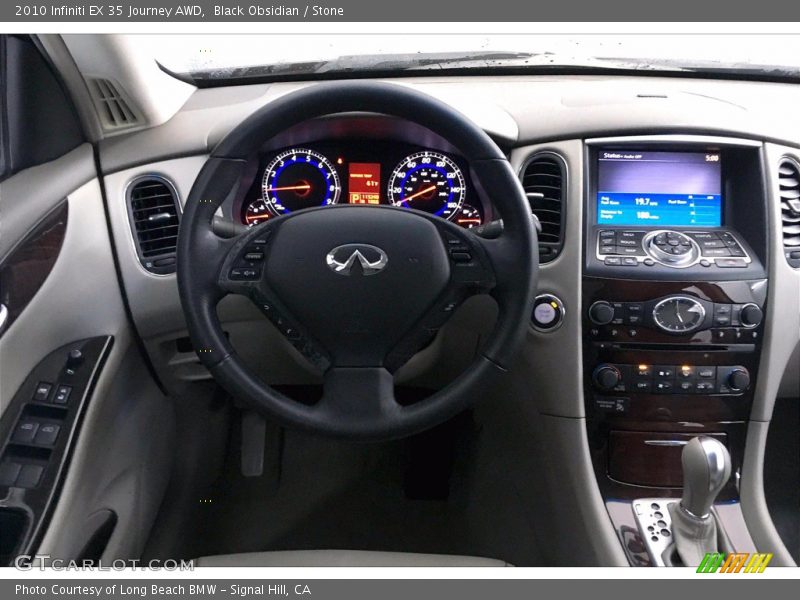 Black Obsidian / Stone 2010 Infiniti EX 35 Journey AWD