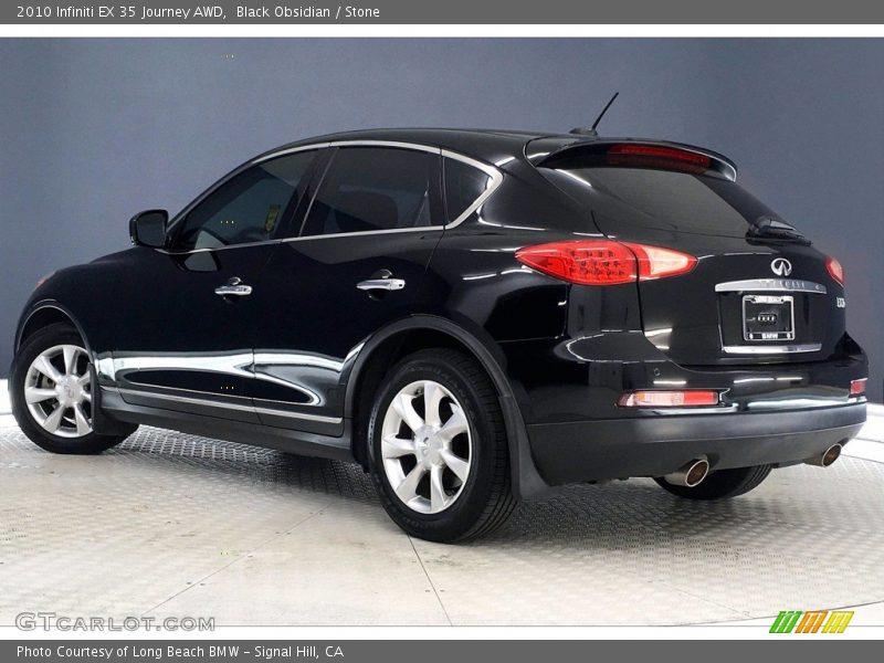 Black Obsidian / Stone 2010 Infiniti EX 35 Journey AWD