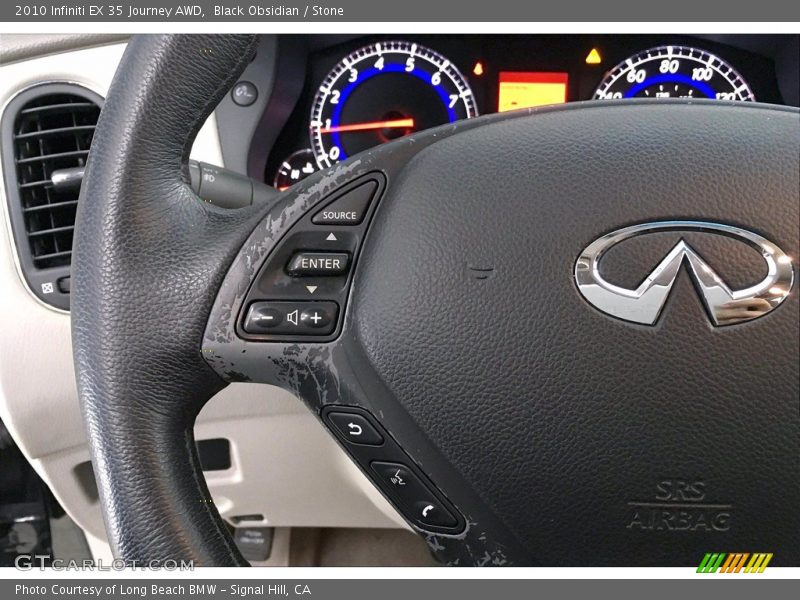 Black Obsidian / Stone 2010 Infiniti EX 35 Journey AWD