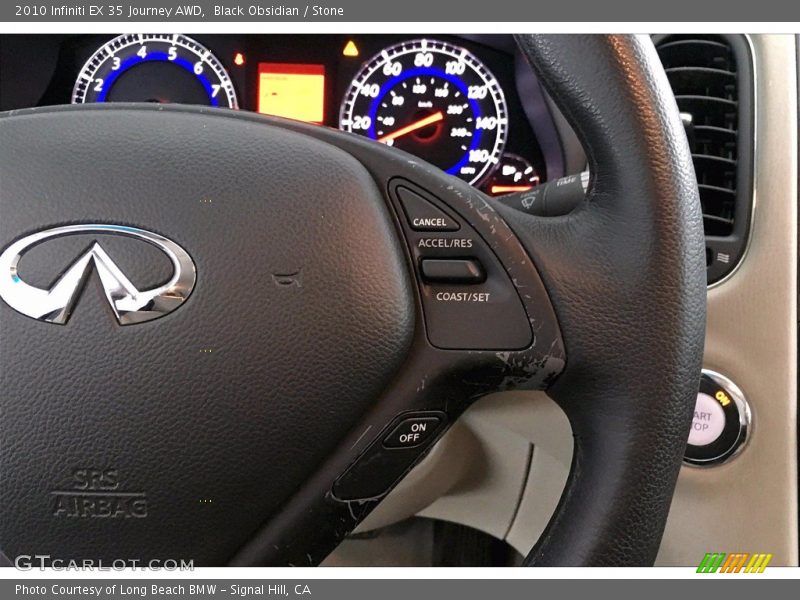 Black Obsidian / Stone 2010 Infiniti EX 35 Journey AWD