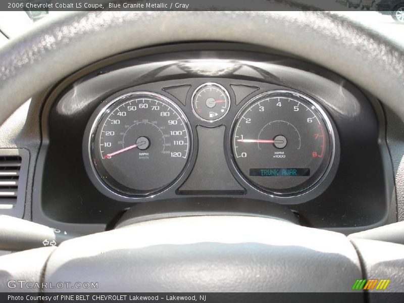 Blue Granite Metallic / Gray 2006 Chevrolet Cobalt LS Coupe