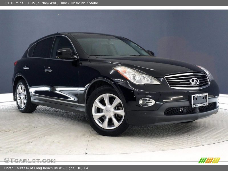 Black Obsidian / Stone 2010 Infiniti EX 35 Journey AWD