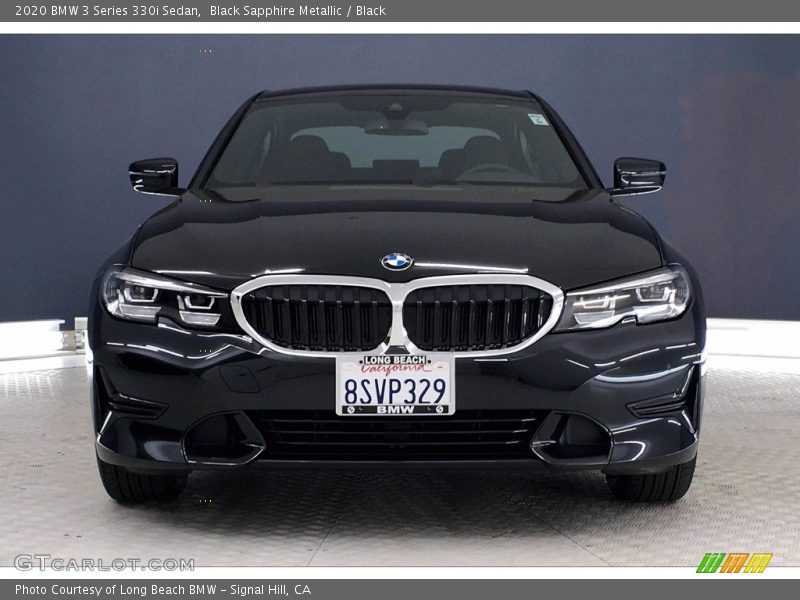 Black Sapphire Metallic / Black 2020 BMW 3 Series 330i Sedan