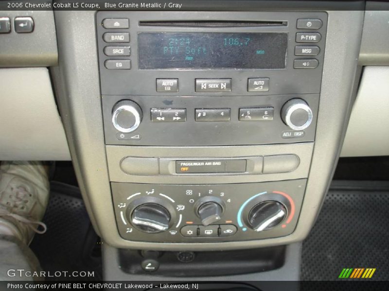 Blue Granite Metallic / Gray 2006 Chevrolet Cobalt LS Coupe