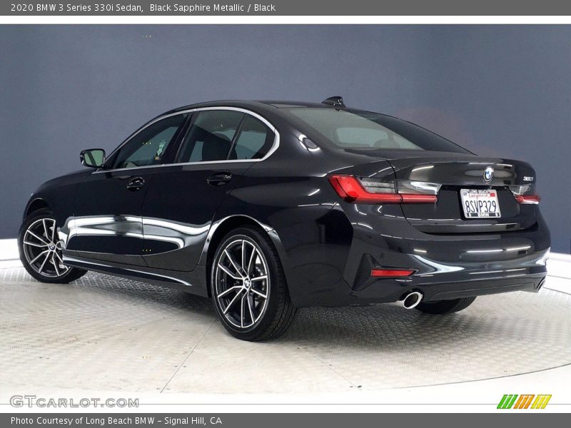 Black Sapphire Metallic / Black 2020 BMW 3 Series 330i Sedan