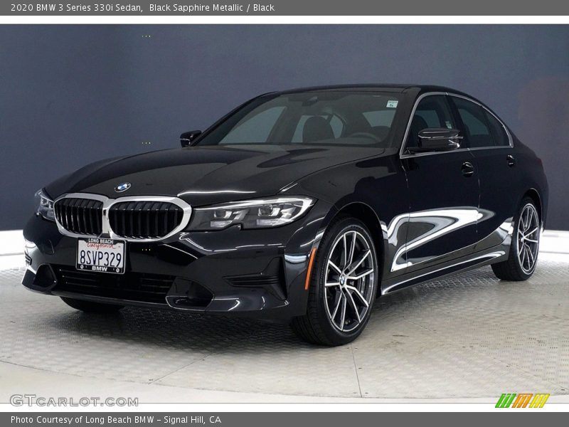 Black Sapphire Metallic / Black 2020 BMW 3 Series 330i Sedan