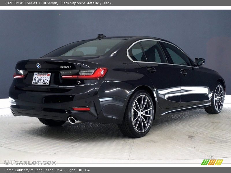 Black Sapphire Metallic / Black 2020 BMW 3 Series 330i Sedan