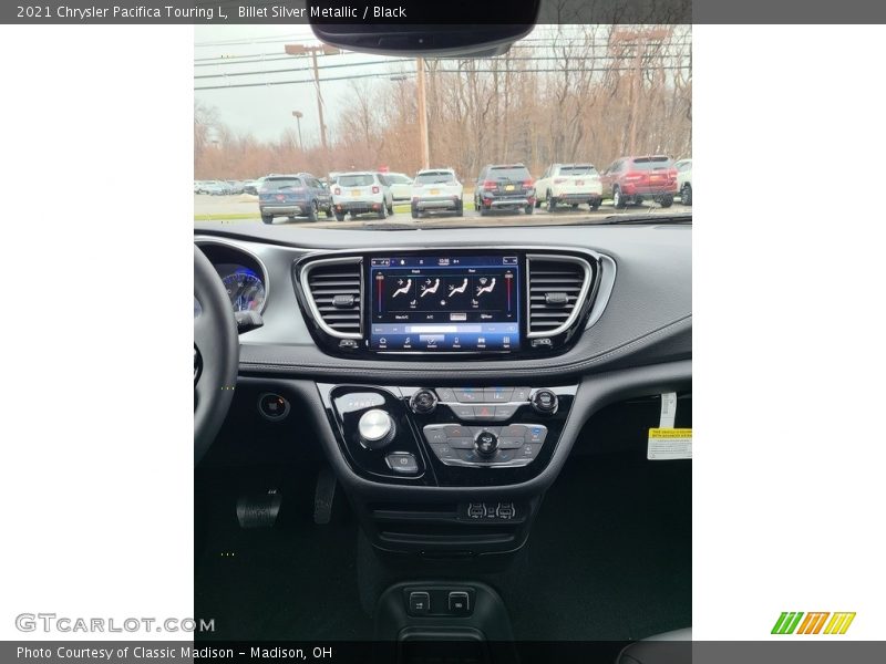Dashboard of 2021 Pacifica Touring L