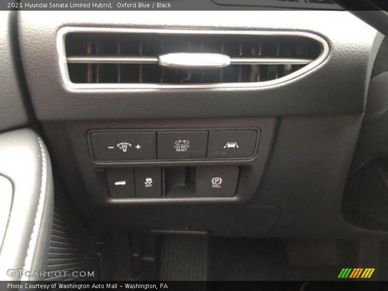 Oxford Blue / Black 2021 Hyundai Sonata Limited Hybrid