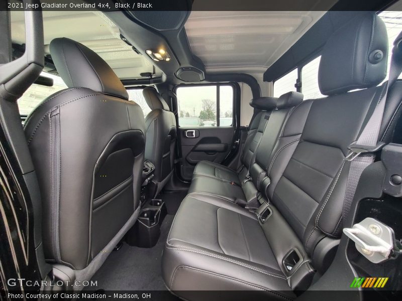 Rear Seat of 2021 Gladiator Overland 4x4