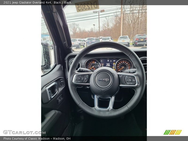Black / Black 2021 Jeep Gladiator Overland 4x4