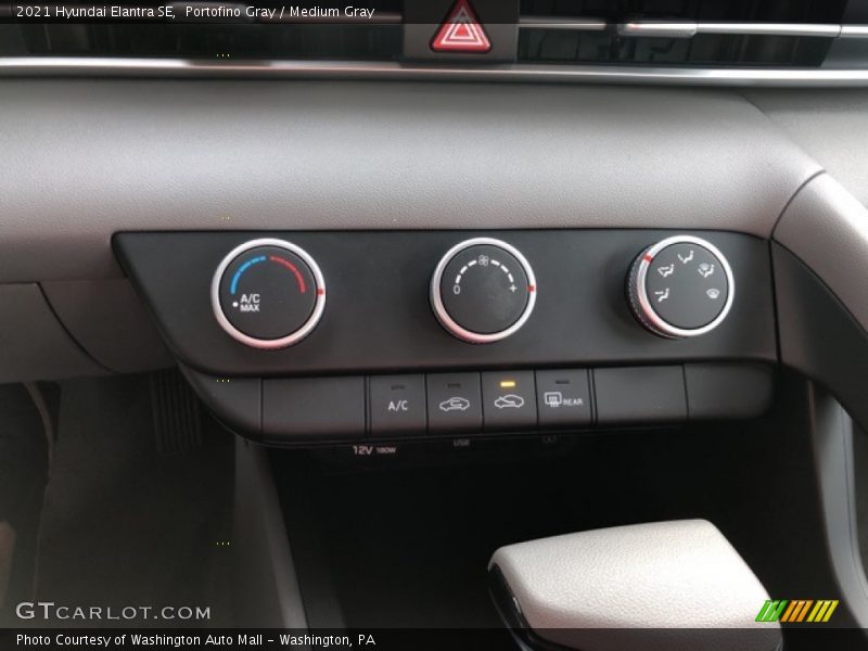 Portofino Gray / Medium Gray 2021 Hyundai Elantra SE