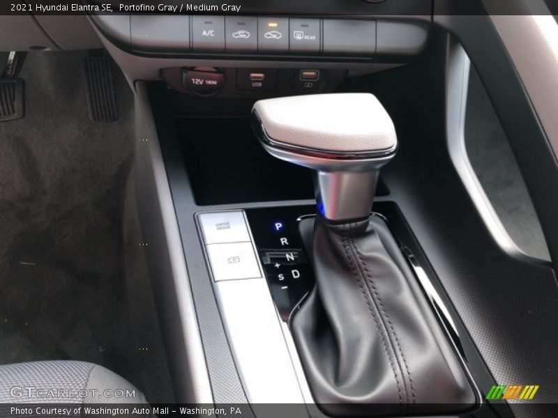 Portofino Gray / Medium Gray 2021 Hyundai Elantra SE