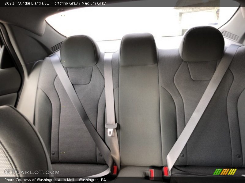 Portofino Gray / Medium Gray 2021 Hyundai Elantra SE