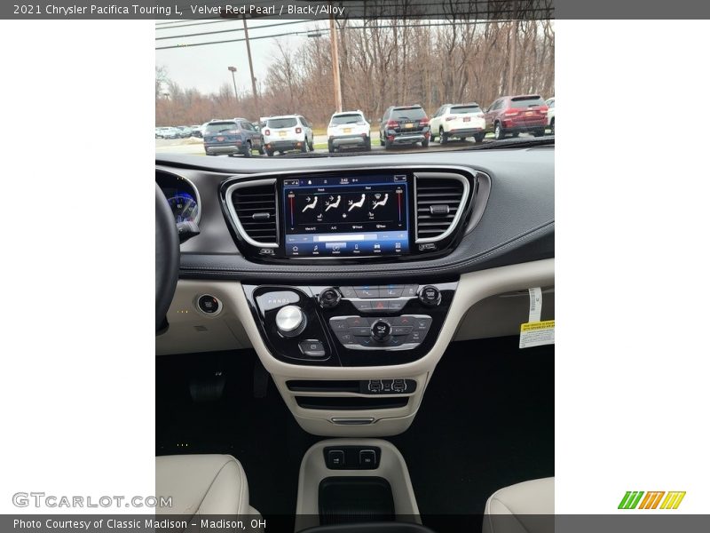 Dashboard of 2021 Pacifica Touring L