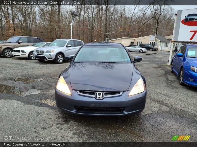 Graphite Pearl / Gray 2005 Honda Accord LX Sedan