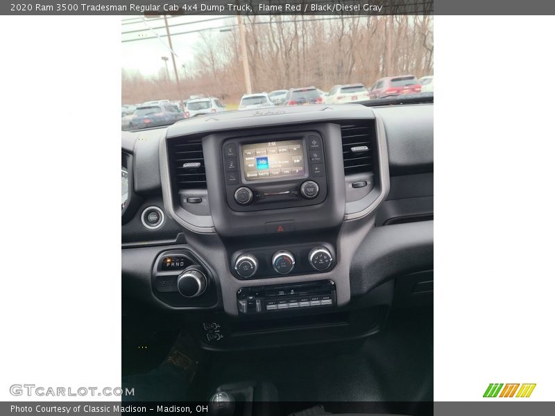 Controls of 2020 3500 Tradesman Regular Cab 4x4 Dump Truck