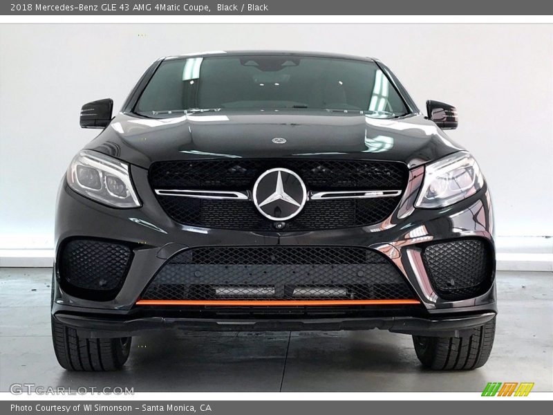 Black / Black 2018 Mercedes-Benz GLE 43 AMG 4Matic Coupe