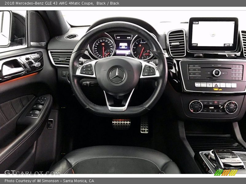 Black / Black 2018 Mercedes-Benz GLE 43 AMG 4Matic Coupe