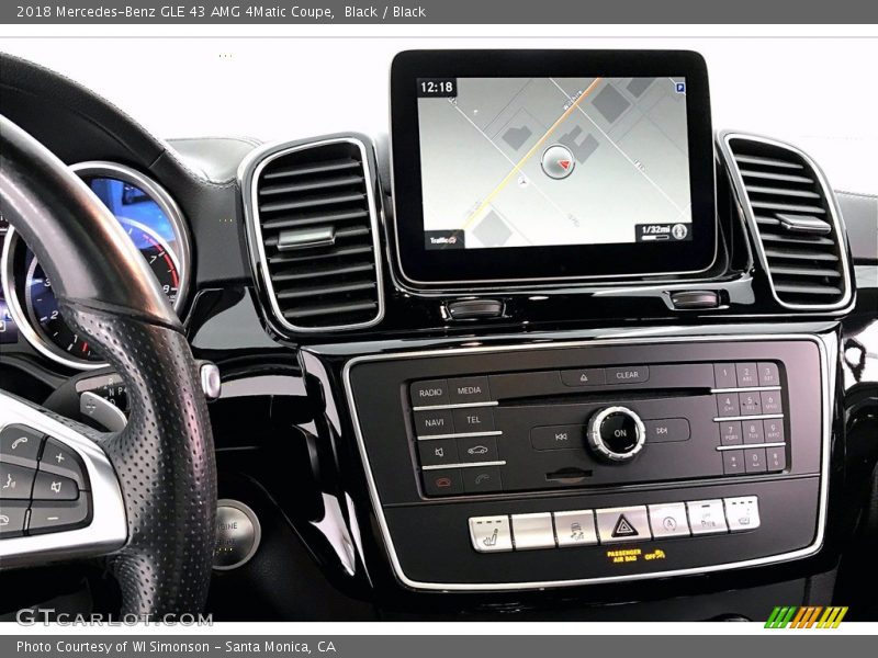Black / Black 2018 Mercedes-Benz GLE 43 AMG 4Matic Coupe