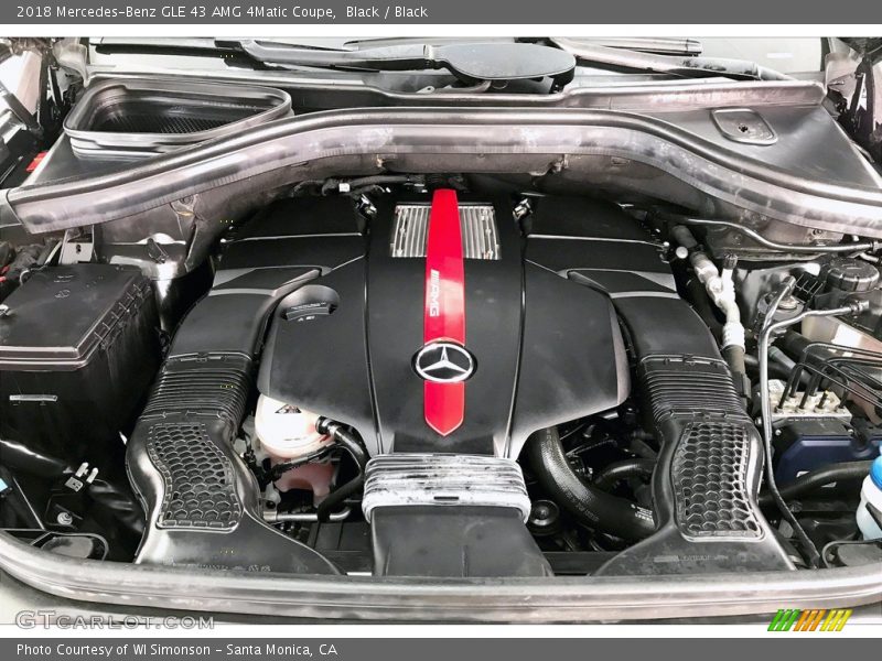 Black / Black 2018 Mercedes-Benz GLE 43 AMG 4Matic Coupe