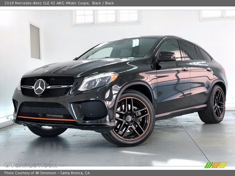 Black / Black 2018 Mercedes-Benz GLE 43 AMG 4Matic Coupe