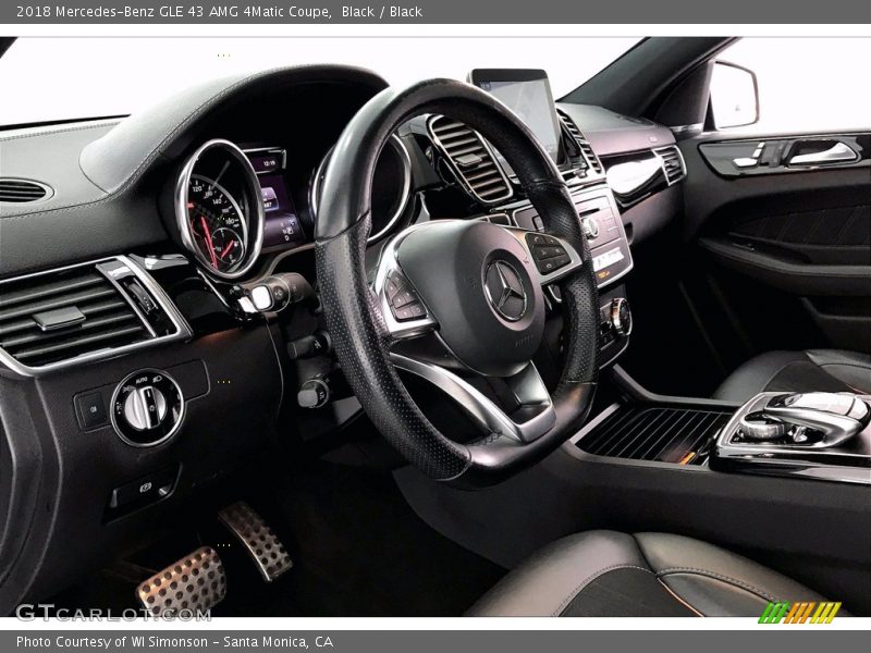 Black / Black 2018 Mercedes-Benz GLE 43 AMG 4Matic Coupe