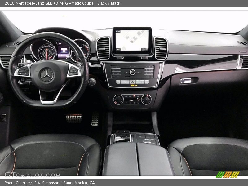 Black / Black 2018 Mercedes-Benz GLE 43 AMG 4Matic Coupe