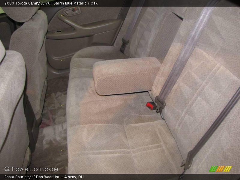 Sailfin Blue Metallic / Oak 2000 Toyota Camry LE V6