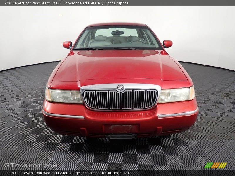 Toreador Red Metallic / Light Graphite 2001 Mercury Grand Marquis LS