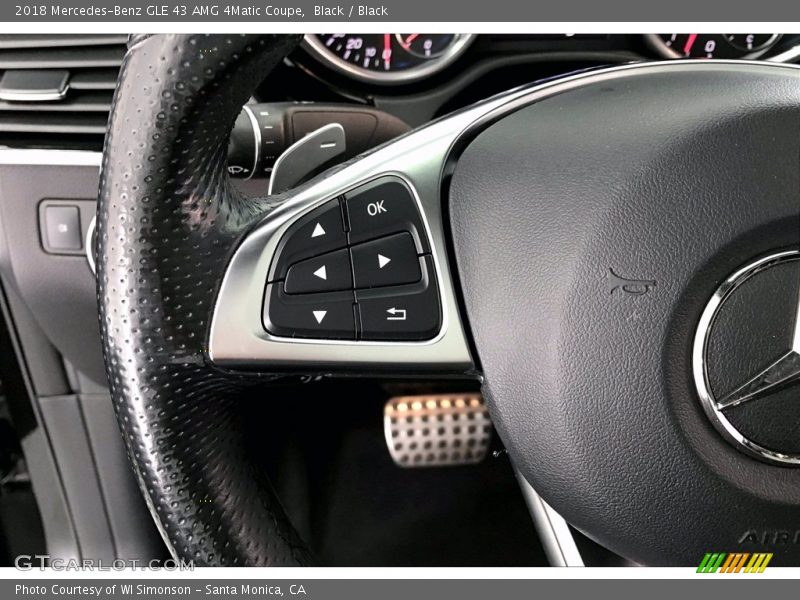 Black / Black 2018 Mercedes-Benz GLE 43 AMG 4Matic Coupe