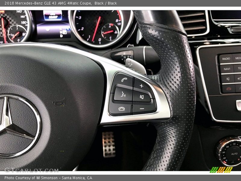 Black / Black 2018 Mercedes-Benz GLE 43 AMG 4Matic Coupe